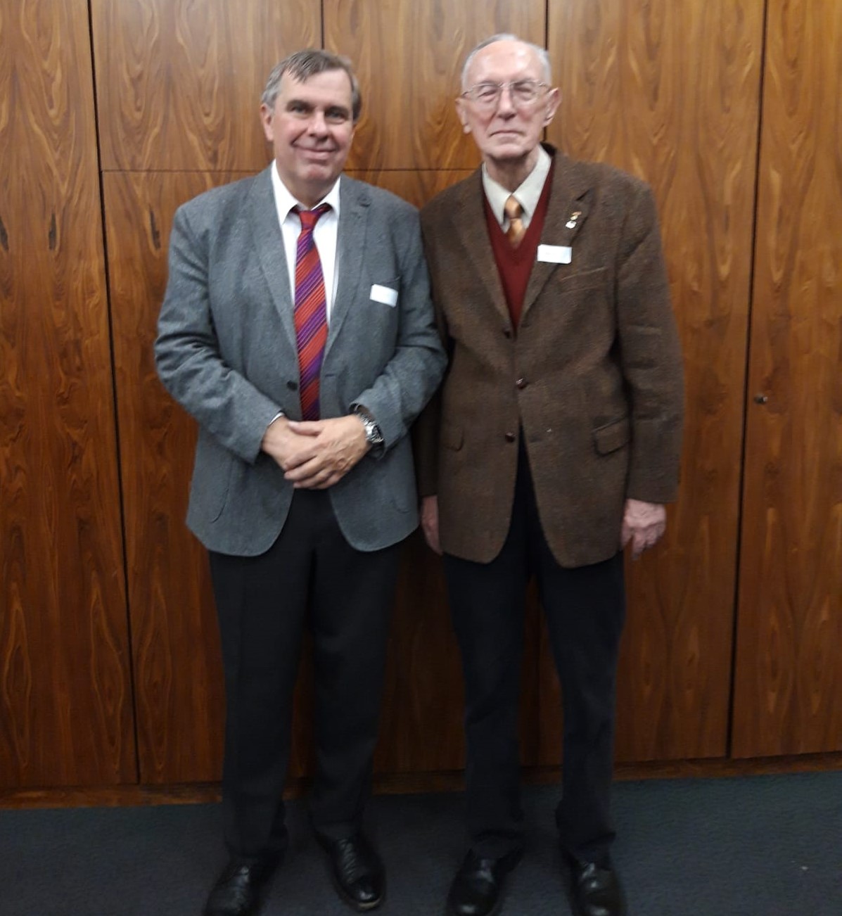 von links: Roland Frank, Edgar Ahlborn