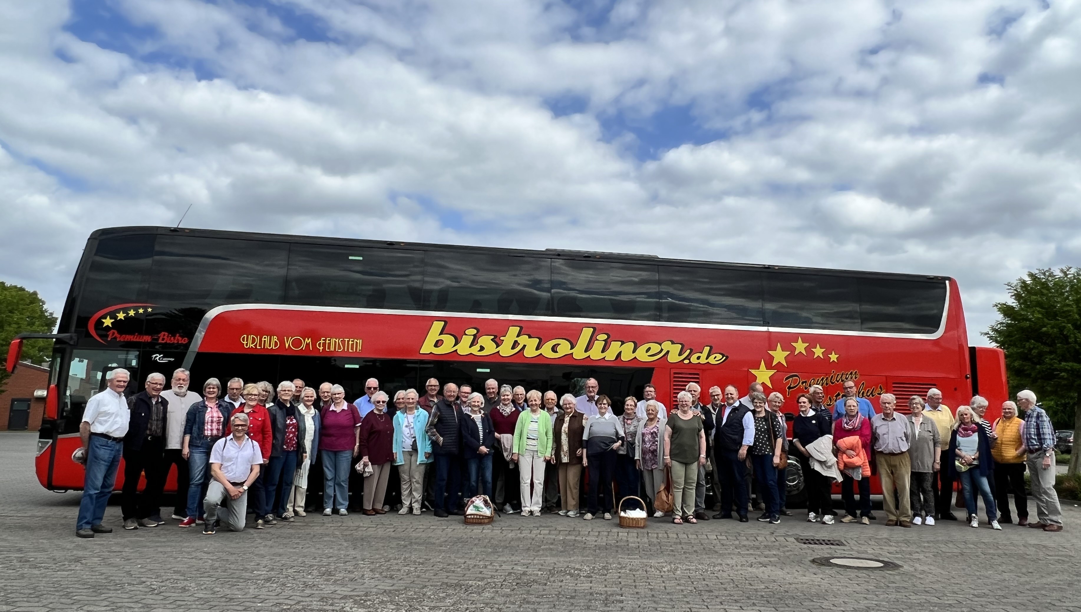 Fototermin vor dem Bistroliner